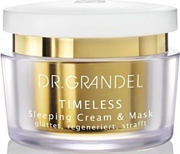 Ночной крем-маска для лица - Dr. Grandel Timeless Sleeping Cream & Mask  — фото N1