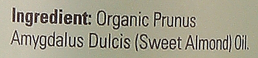 Масло сладкого миндаля - Now Foods Solutions Organic Sweet Almond Oil — фото N2
