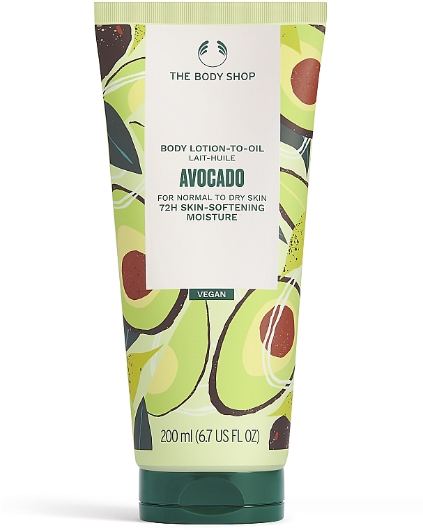Лосьон для тела "Авокадо" - The Body Shop Avocado Body Lotion — фото N1