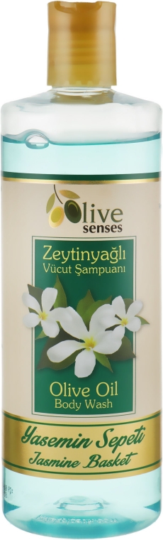 Гель для душа с оливковым маслом "Жасмин" - Selesta Senses Body Wash — фото N1