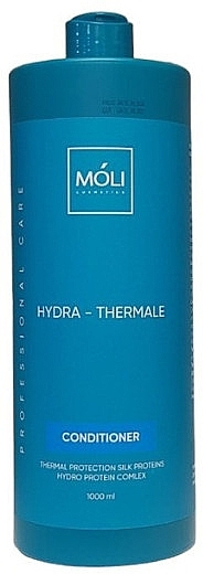 Кондиціонер "Hydra-Thermale" термозахист з протеїнами шовку та гідро-протеїновим комплексом - Moli Cosmetics — фото N2