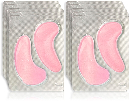 Набор - Eclat Skin London Rose Blossom Glow Hydro-Gel Eye Pads (eye/pads/2x10pcs) — фото N1