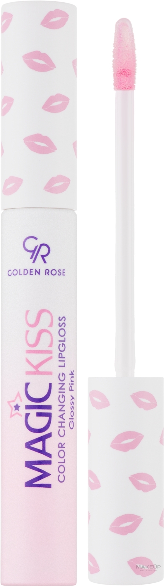 Блиск для губ, що змінює колір - Golden Rose Magic Kiss Color Changing Lipgloss — фото 10ml