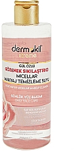 Міцелярна очищувальна вода з екстрактом троянди - Dermokil Rose Water Micellar Makeup Cleaner — фото N1