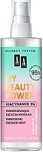 Парфумерія, косметика Тонізувальний спрей-есенція для обличчя - AA My Beauty Power Niacynamid 2,5% Energizing Essence-Mist