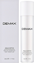 Детокс нічний аква флюїд - Demax Aqua Detox Night Fluid — фото N2