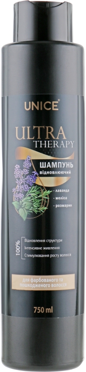 Відновлювальний шампунь для волосся - Ecofusion Ultra Therapy Shampoo — фото N1