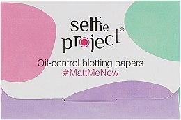 Духи, Парфюмерия, косметика Матирующие салфетки для лица - Selfie Project Oil-control Blotting Paper