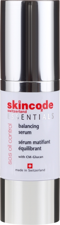 Сироватка матувальна для жирної шкіри - Skincode Essentials S.O.S Oil Control Balancing Serum — фото N2