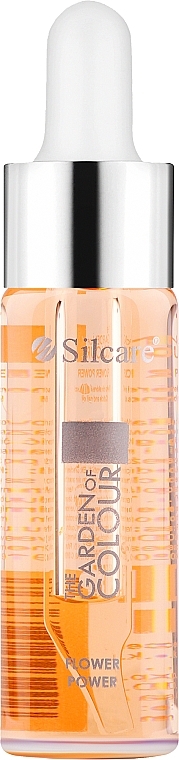 Масло для ногтей и кутикулы с пипеткой - Silcare Garden of Colour Cuticle Oil Flower Power — фото N1