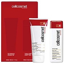 Набір - Cellcosmet Duo Set (f/tonic/250ml + f/gel/200ml) — фото N1