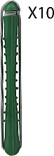 Духи, Парфюмерия, косметика Бигуди для завивки KT-1, темно-зеленые, 10 шт - Deni Carte
