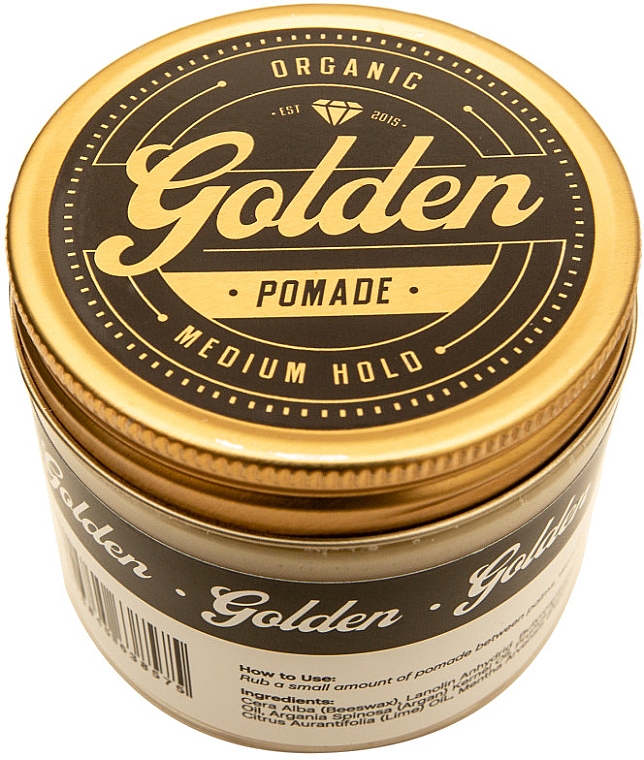 Помада для укладання волосся - Golden Beards Golden Pomade — фото N2