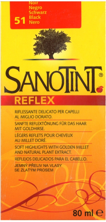 Окрашивающий шампунь для волос - Sanotint Reflex — фото N1
