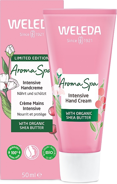 Интенсивный крем для рук - Weleda Aroma Spa Intensive Hand Cream — фото N2