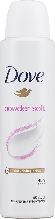 Антиперспирант-аэрозоль - Dove Powder Soft — фото N1