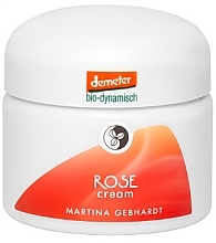 Заспокійливий крем із трояндою для сухої та чутливої шкіри обличчя - Martina Gebhardt Rose — фото N1
