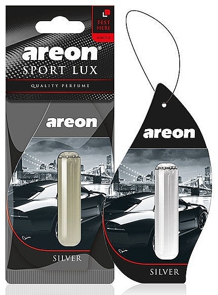 Ароматизатор для автомобиля - Areon Sport Lux Silver
