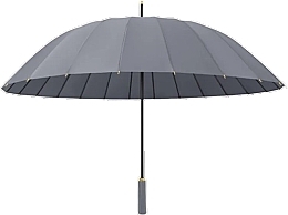 Зонт-трость, серый PAR11SZ - Ecarla — фото N1