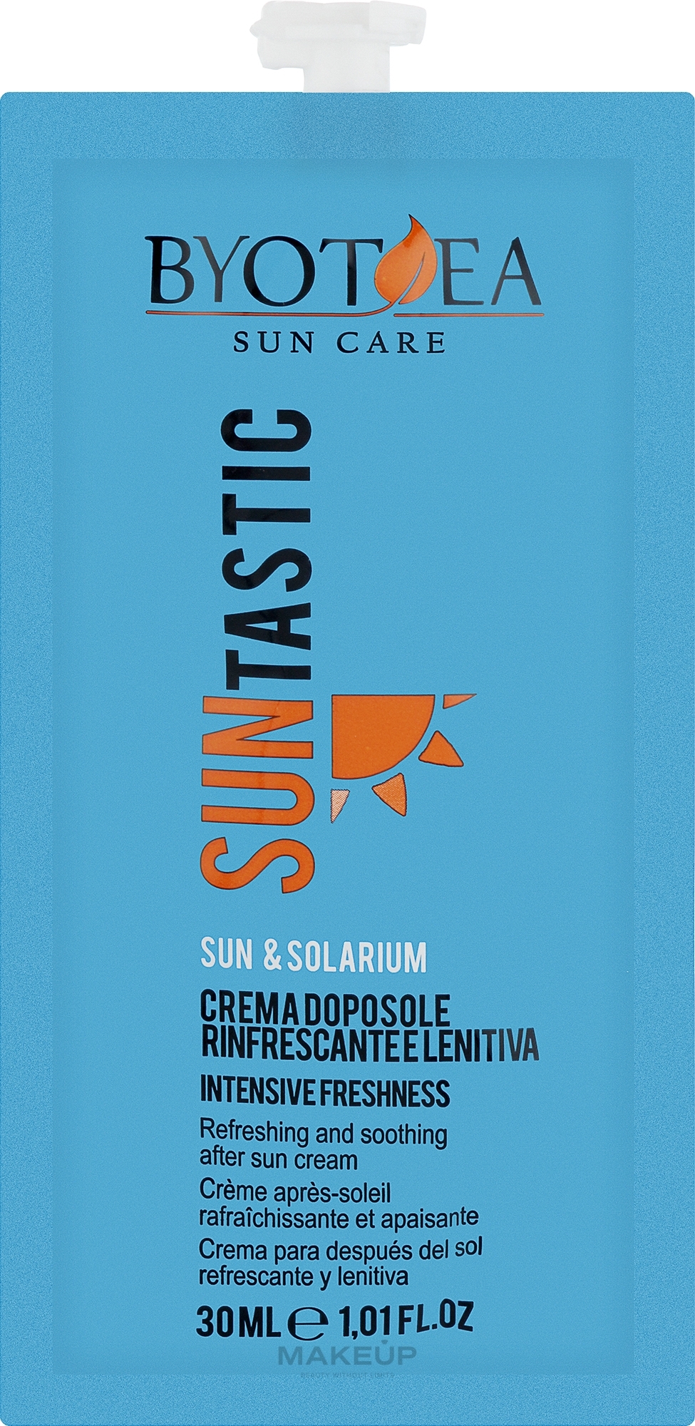 Крем после загара успокаивающий - Byothea Sun & Solarium Refreshing & Soothing After Sun Cream (мини) — фото 30ml