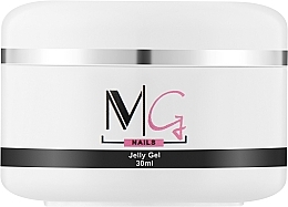 Гель-желе для наращиваиня ногтей - MG Nails Jelly Gel Clear — фото N3