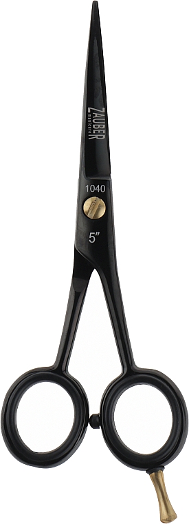 Ножиці для стрижки волосся, чорні, 1040 - Zauber 5.0