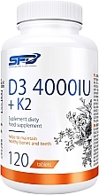 Духи, Парфюмерия, косметика Пищевая добавка "Витамин D3 4000 IU + K2" - SFD Nutrition D3 4000 IU + K2