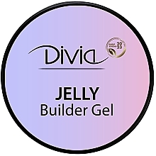 Гель-желе для нарощування нігтів - Divia Jelly Builder Gel Clear — фото N3