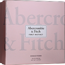 Abercrombie & Fitch First Instinct - Набор (edp/100ml + edp/15ml + b/lot/200ml) — фото N2