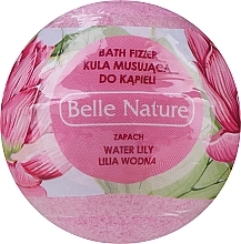 Духи, Парфюмерия, косметика Бурлящий шарик для ванны с ароматом лотоса, розовый - Belle Nature