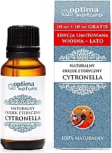 Духи, Парфюмерия, косметика Эфирное масло цитронеллы - Optima Natura 100% Natural Essential Oil Citronella