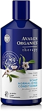 Парфумерія, косметика Кондиціонер - Avalon Organics Tea Tree Mint Therapy Scalp Normalizing Conditioner