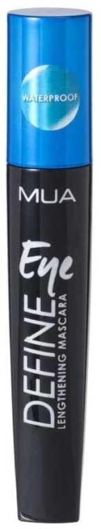 Туш для вій - MUA Eye Define Lenghening Mascara Waterproof — фото N1