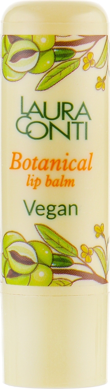 Омолоджувальний бальзам для губ з олією макадамії - Laura Conti Botanical Vegan Rejuvenating — фото N2