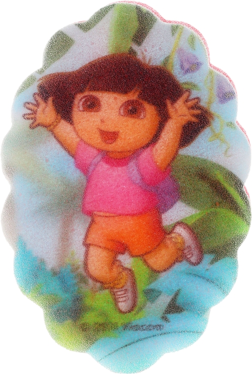 Губка банна дитяча "Дора-2"  - Suavipiel Dora Bath Sponge — фото N1
