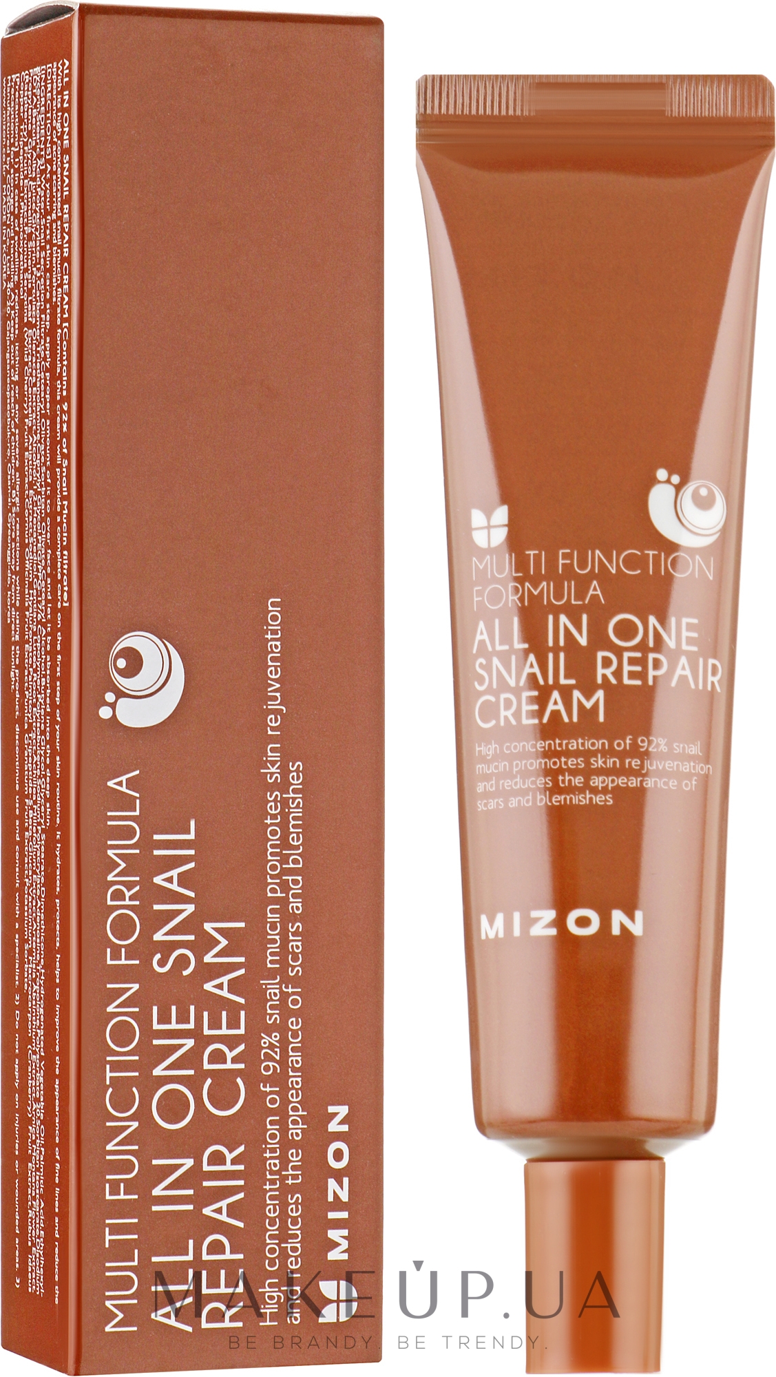 Равликовий крем - Mizon All in One Snail Repair Cream (міні) — фото 35ml