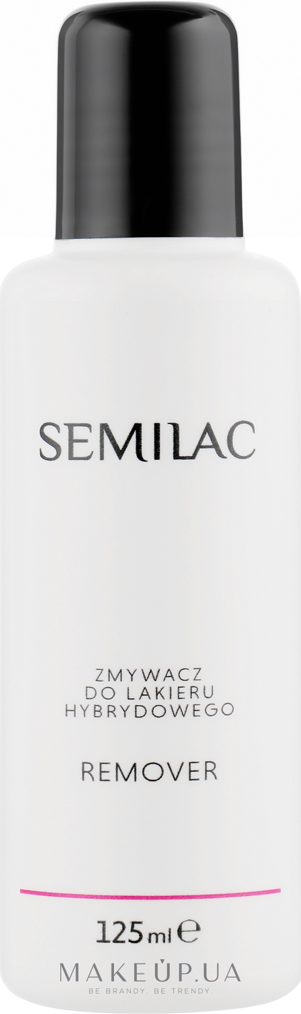 Жидкость для снятия гель-лака - Semilac Remover — фото 125ml