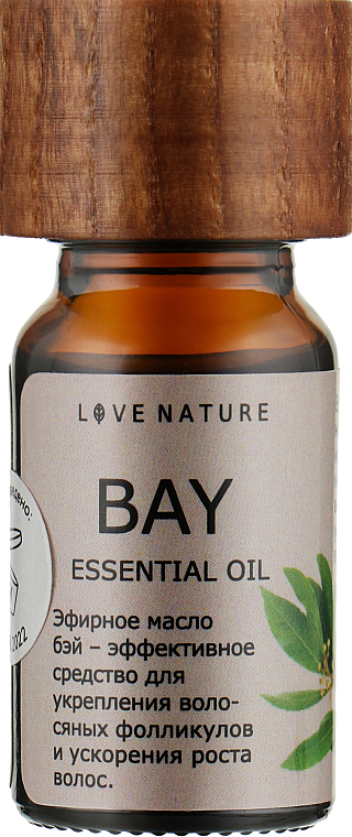 Love Nature Bay Essential Oil * - УЦЕНКА Эфирное масло Бей для роста волос: купить по лучшей цене в Украине