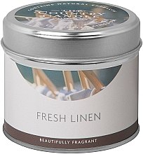 Парфумерія, косметика Ароматична свічка - The Country Candle Company Town & Country Fresh Linen Tin Candle