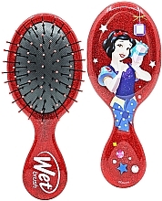 Духи, Парфюмерия, косметика Расческа для волос "Белоснежка" - Wet Brush Disney Glitter Ball Hairbrush Snow White Red