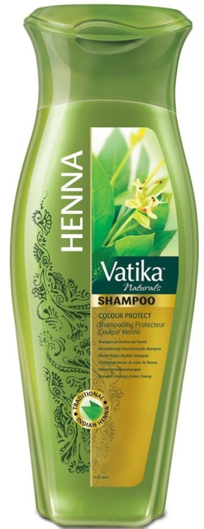 Шампунь для сохранения цвета окрашенных волос - Dabur Vatika Henna Shampoo Colour Protect — фото N1