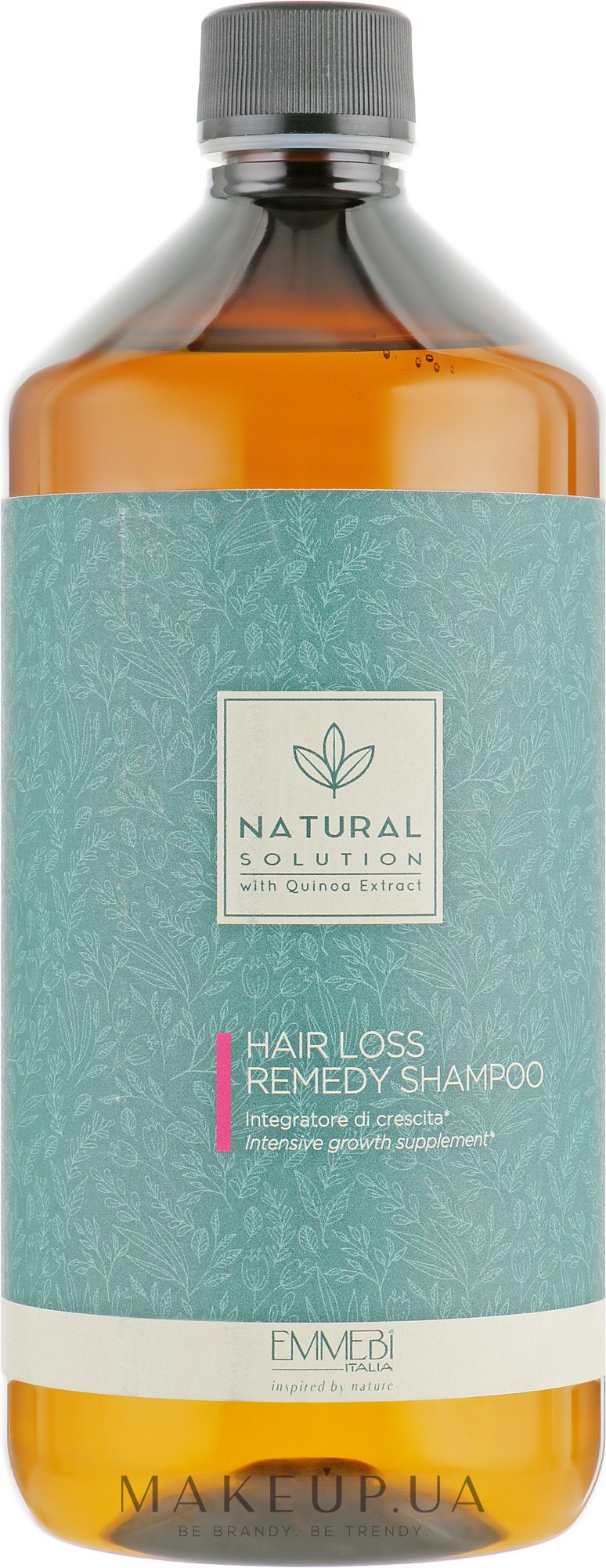Шампунь для волосся - Emmebi Italia Natural Solution Hair Loss Remedy Shampoo — фото 1000ml
