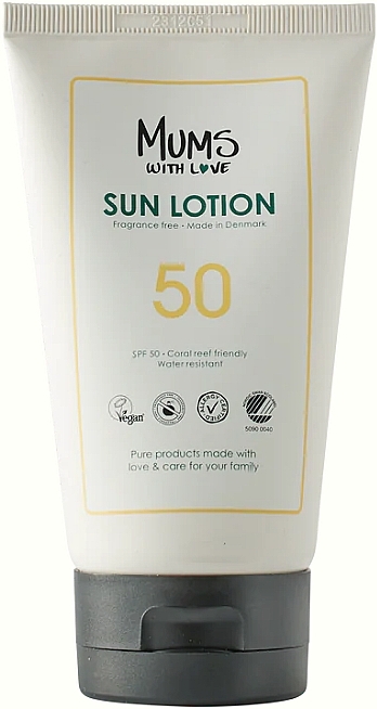 Солнцезащитный лосьон SPF 50 - Mums With Love Sun Lotion SPF50 — фото N1