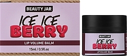 Парфумерія, косметика Бальзам для губ - Beauty Jar Ice Ice Berry Lip Volume Balm