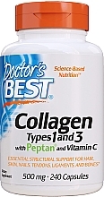 Парфумерія, косметика Колаген типів 1 і 3, 500 мг - Doctor's Best Collagen Types 1and 3 with Peptan