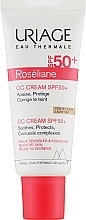 УЦЕНКА Увлажняющий СС крем для лица против покраснений - Uriage Roseliane CC Cream Moisturizing Cream SPF50+ * — фото N2