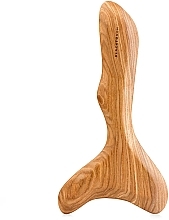 Парфумерія, косметика Дерев’яний шкребок гуа-ша для масажу тіла - BlackTouch Body Axe