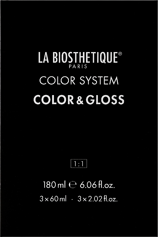 Тонирующий гель без аммиака, 3x60мл - La Biosthetique Color System Color&Gloss  — фото N1