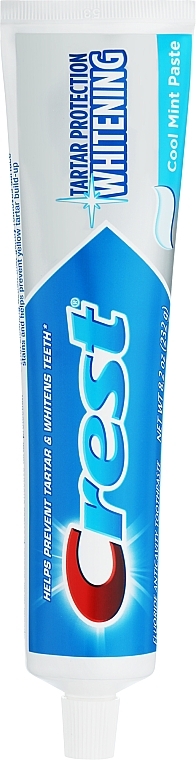Вибілювальна зубна паста-гель - Crest Tartar Protection Whitening Toothpaste Cool Mint