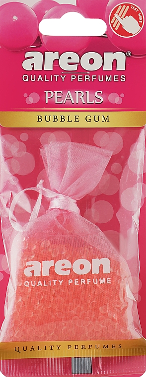 Ароматизатор воздуха "Жевательная резинка" - Areon Pearls Bubble Gum — фото N1